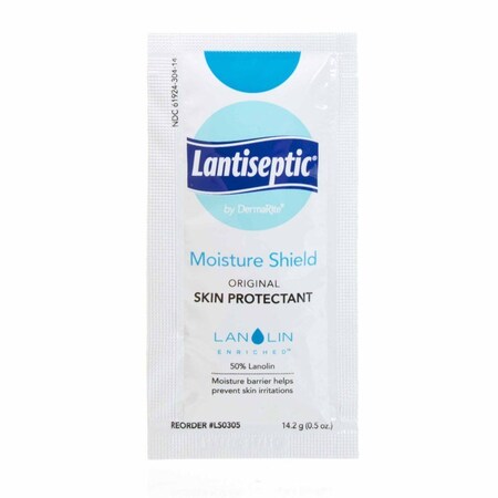 Lantiseptic Moisture Shield Skin Protectant 14.2 Gram Individual Packet Lanolin Scent Ointment, 144PK LS0305